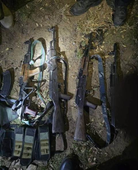 Photo: Troops neutralize terrorists, recover AK-47 rifles in Sokoto