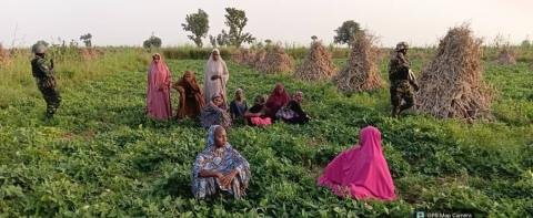 Photo: Troops rescue 27 kidnap victim including six-month-old baby in Katsina