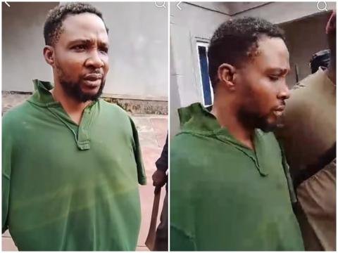 Photo: Edo security corps arrests suspected ritualist over disappearance of women