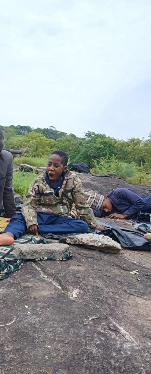 Photo: Mother begs for rescue of her two children abducted 7 weeks ago as she shares photo of them kidnappers sent
