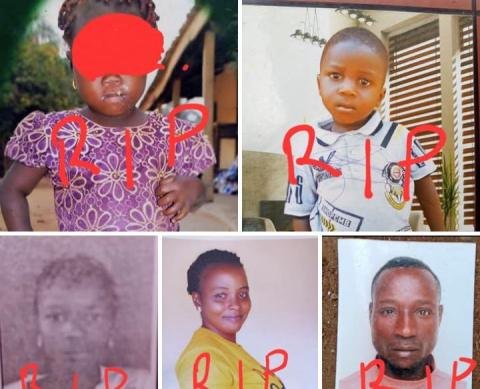 Photo: Kaduna mother, her two daughters, newborn, and five others die in captivity six months after abduction